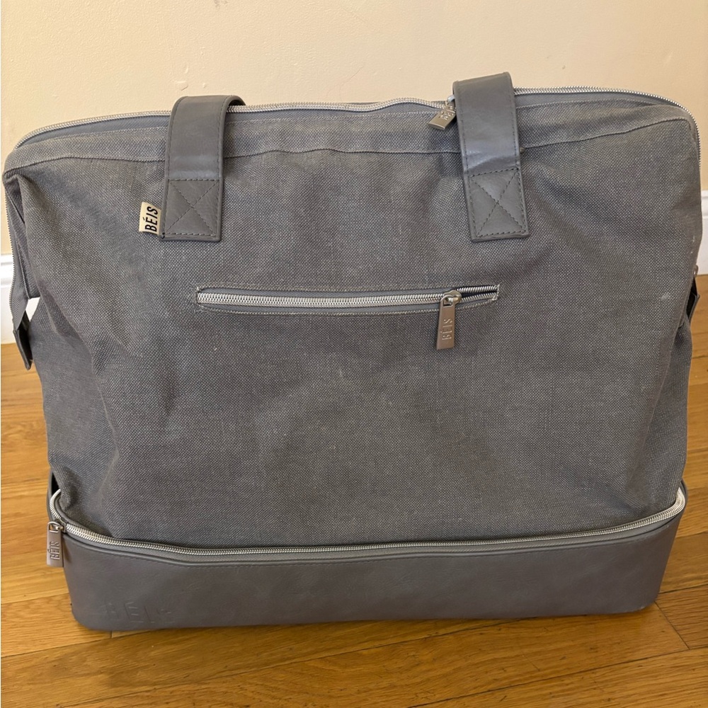 Beis Weekender Bag in Grey - Picture 1 of 7